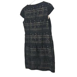 Laundry By Shelli Segal | Dresses | Laundry Aztec Lace Black And Nude